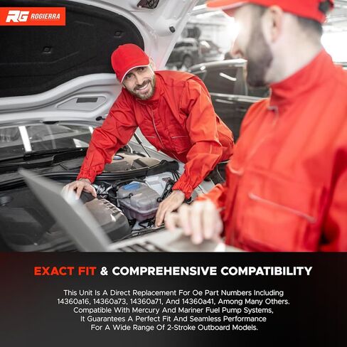 14360A78 Fuel Pump for Mercury Mariner 98766-C1 30-300 HP Replaces 14360A16, 14360A41, 14360A43, 14360A50, 14360A71, 14360A73, 14360A78 & 98766-C1. in Kuwait