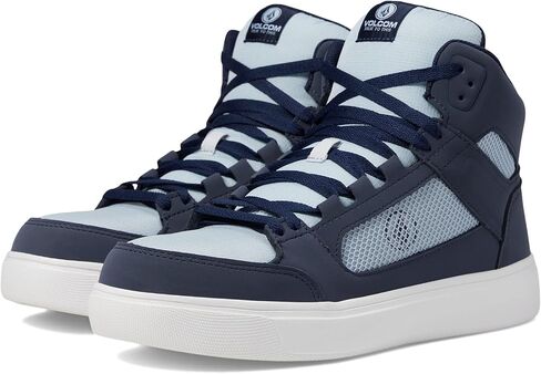 Volcom® Evolve EH High Top Comp Toe Men’s Shoes – Suede Upper – Mesh Lining – Slip-Resistant Outsole – Soft Insole Olive/Grey 10 M in Saudi Arabia