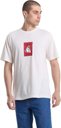 Volcom Men's Short Sleeve T-Shirt, Performance Activewear in Saudi Arabia