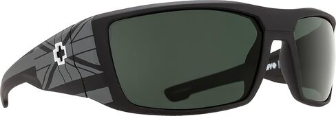 Spy Optic Dirk Sunglasses - Balck/Hawaii - Happy Gray Green Polar in Saudi Arabia