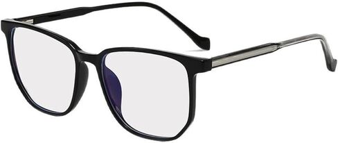 HKUCO leisure classic box anti blue light myopia glasses black glasses in Kuwait