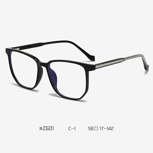 HKUCO leisure classic box anti blue light myopia glasses black glasses in Kuwait