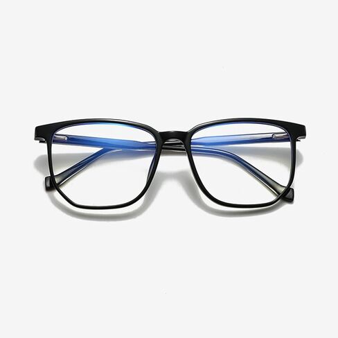 HKUCO leisure classic box anti blue light myopia glasses black glasses in Kuwait