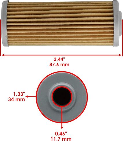 MIU804763 Fuel Filter Compatible with John Deere 1023E 1025R 1026R 1435 1445 1545 550 1565 17D 2025R 2026R 2030A 2243 2305 2320 2500B 2500E 2550 2653A 2653B 2750 3215 3235 3215A 3215B 4200 4210 4300 in Saudi Arabia