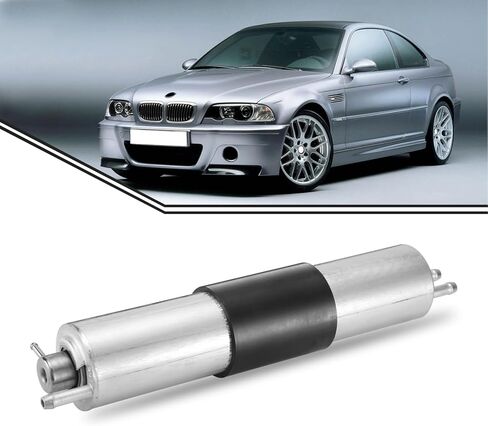 Fuel Filter with Pressure Regulator 13327512019 13321439407 13321712296 Compatible with BMW E46 320i 325i 325Ci 325xi 330i 330xi 330Ci Z3 E46 E36 in Saudi Arabia