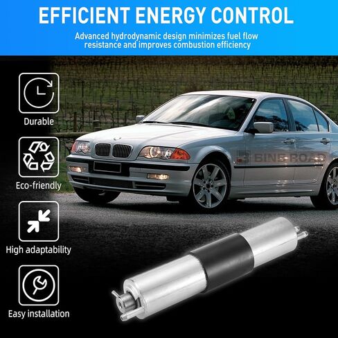 Fuel Filter with Pressure Regulator 13327512019 13321439407 13321712296 Compatible with BMW E46 320i 325i 325Ci 325xi 330i 330xi 330Ci Z3 E46 E36 in Saudi Arabia
