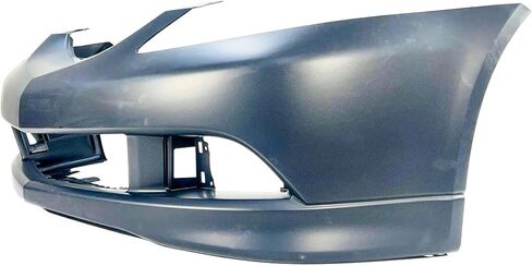 FitParts Compatible With Front Bumper Cover 2005-2006 Acura RSX Base Type-S Coupe 05-06. New, Primed and Ready for Paint. With Fog Light Holes. AC1000154 04711S6MA91ZZ in Saudi Arabia