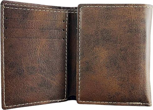 Dalton Irish Coat of Arms Rustic Leather Wallet in Saudi Arabia