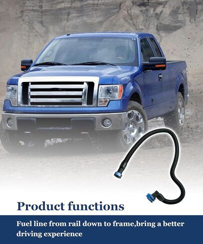 9L8Z-9288-B 9L8Z9288B مجموعة خرطوم خط الوقود يناسب فورد إسكيب 2009-2012 ، يناسب ميركوري مارينر 2009-2011 3.0L V6 in Kuwait