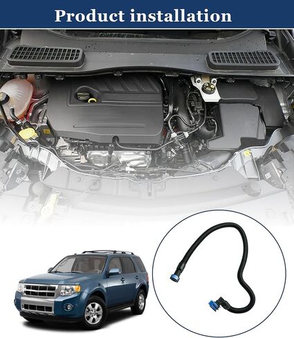 9L8Z-9288-B 9L8Z9288B مجموعة خرطوم خط الوقود يناسب فورد إسكيب 2009-2012 ، يناسب ميركوري مارينر 2009-2011 3.0L V6 in Kuwait