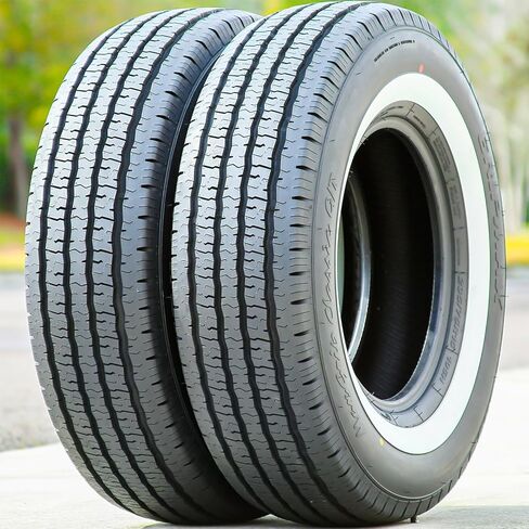 Gripmax MaxGrip Classic G/T Truck/SUV All-Season Touring Radial Tire-235/75R15 235/75/15 235/75-15 105H Load Range SL 4-Ply WSW White Side Wall in Kuwait