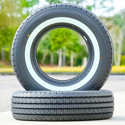 Gripmax MaxGrip Classic G/T Truck/SUV All-Season Touring Radial Tire-235/75R15 235/75/15 235/75-15 105H Load Range SL 4-Ply WSW White Side Wall in Kuwait