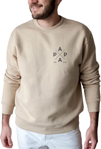 قميص بابا الجد المخصص من POPPOP، قميص مخصص للأب الأب مع اسم الأطفال، هدية لعيد الأب، عيد الميلاد، عيد الميلاد in Kuwait