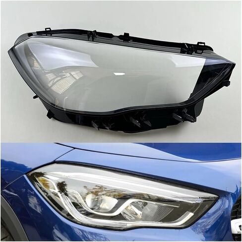 Compatible For Mercedes-Benz GLA X157 GLA180 GLA200 2020 2021 2022 Headlamp Transparent Cover Lampshade Headlight Shell Lens Plexiglass(Right) in Saudi Arabia
