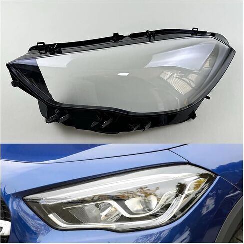 Compatible For Mercedes-Benz GLA X157 GLA180 GLA200 2020 2021 2022 Headlamp Transparent Cover Lampshade Headlight Shell Lens Plexiglass(Right) in Saudi Arabia