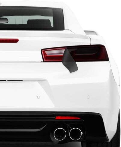 Pre-Cut Taillight Tint Kit Compatible with Chevrolet Chevy Camaro 2014-2015 | Precision Cut Stretchable PPF Vinyl Overlay Cover Wrap (Light Smoke) in Saudi Arabia