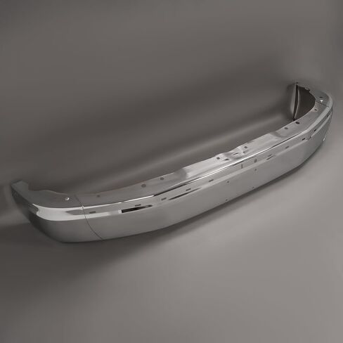 KUAFU Front Bumper Face Bar Compatible with 2003-2025 Chevrolet Express GMC Savana 1500 2500 3500 Replacement for GM1002459 19303361 12335714 Steel Chrome Silvery in Saudi Arabia