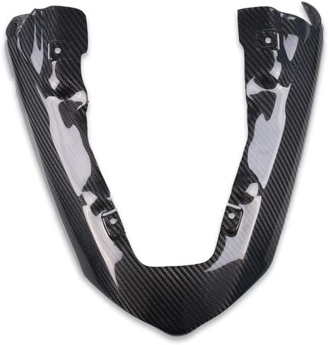 NT FAIRING 100% Real 3K ألياف الكربون الخلفية الذيل العادم القلنسوة هدية لوحة غطاء صالح لكاواساكي نينجا 2007-2008 ZX6R ZX-6R 636 لامع حك نسج in Saudi Arabia