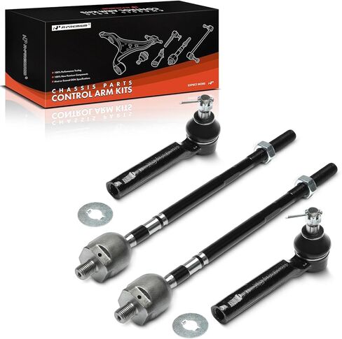 A-Premium Set of 4, Front Inner & Outer Tie Rod End Kit, Compatible with Subaru Outback 2000-2004, Legacy 1998-2004, Baja 2003-2006 in Saudi Arabia