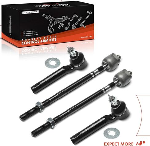 A-Premium Set of 4, Front Inner & Outer Tie Rod End Kit, Compatible with Subaru Outback 2000-2004, Legacy 1998-2004, Baja 2003-2006 in Saudi Arabia