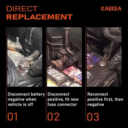 24380-3JA1A Positive Battery Terminal Fuse Fusible Link Compatible with Nissan Altima Maxima Murano Pathfinder 2013-2024 Infiniti JX35 QX60 2013-2020 Replacement for 243803JA1A 926-001 926001 in Kuwait