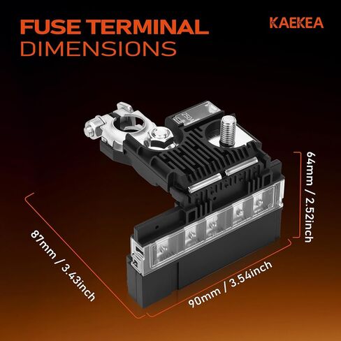 24380-3JA1A Positive Battery Terminal Fuse Fusible Link Compatible with Nissan Altima Maxima Murano Pathfinder 2013-2024 Infiniti JX35 QX60 2013-2020 Replacement for 243803JA1A 926-001 926001 in Kuwait