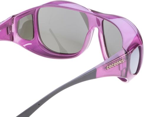 Cocoons Pilot (L) Amethyst Polarized Silver Mirror in Kuwait