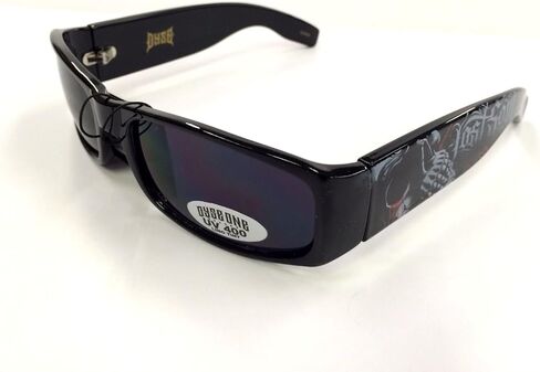 DYSE ONE Authentic Shades Inked Lost Soul Skull Crying Sunglasses Lentes California Lowrider Locs Style in Saudi Arabia