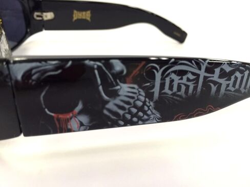 DYSE ONE Authentic Shades Inked Lost Soul Skull Crying Sunglasses Lentes California Lowrider Locs Style in Saudi Arabia