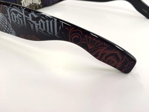 DYSE ONE Authentic Shades Inked Lost Soul Skull Crying Sunglasses Lentes California Lowrider Locs Style in Saudi Arabia