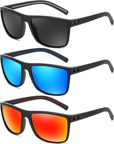 FEISEDY Polarized Sunglasses for Men and Women Lightweight Frame Sun Glasses with UV400 Protection for Driving Fishing B0301 in Saudi Arabia