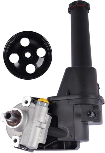 GELUOXI Power Steering Pump with Pulley Replacement for Chevy Silverado GMC Sierra 2500HD 3500HD V8 6.0L 2011-2015 23271286 84056870 734-29132 in Saudi Arabia