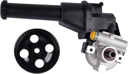 GELUOXI Power Steering Pump with Pulley Replacement for Chevy Silverado GMC Sierra 2500HD 3500HD V8 6.0L 2011-2015 23271286 84056870 734-29132 in Saudi Arabia