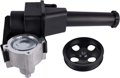 GELUOXI Power Steering Pump with Pulley Replacement for Chevy Silverado GMC Sierra 2500HD 3500HD V8 6.0L 2011-2015 23271286 84056870 734-29132 in Saudi Arabia