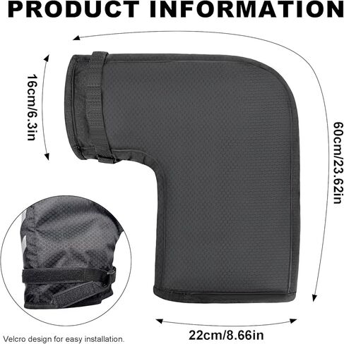 Bike Handlebar Covers Winter Waterproof Bicycle Gloves Warm Cycling Bar Glove for Road Mountain Commuter Bike in Kuwait