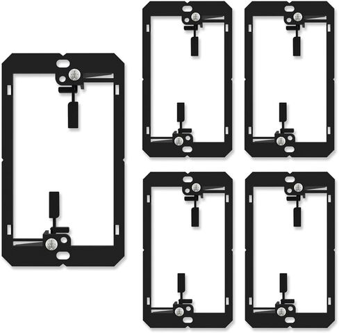 Iwillink Low Voltage Mounting Bracket (1-Gang, 10 Pack) for Single Gang Wall Plate, Telephone Wires, Network Cables, HDMI, Coaxial, Speaker Cables in Saudi Arabia