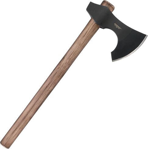 CRKT Berserker Axe: Two Handed Outdoor Axe, Forged 1055 Carbon Steel Blade, Hickory Handle 2736 in Kuwait