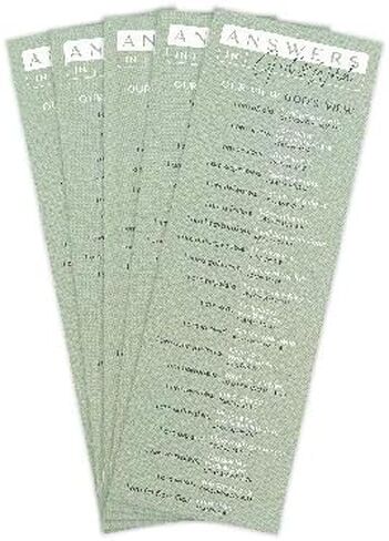 Set of 25 Ten Commandments Bookmarks for Kids | Easy-to-Understand Messages | Perfect for Children's Ministry & Sunday School in Saudi Arabia