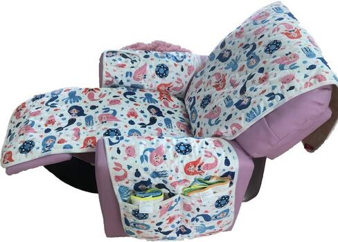 غطاء كرسي استرخاء للأطفال من RBSC Home فقط مضاد للانزلاق ومقاوم للماء للأطفال مقاس 14 بوصة غطاء كرسي استرخاء للفتيات in Kuwait