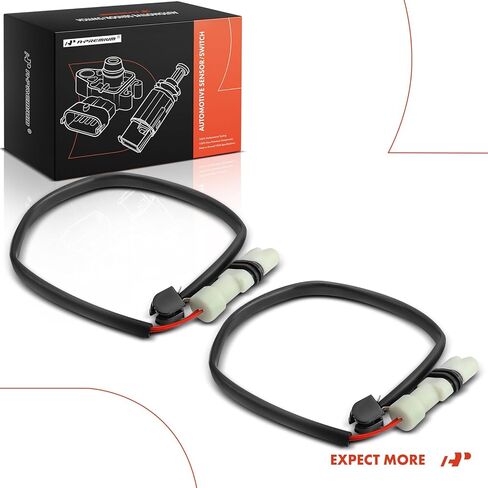 A-Premium Rear Driver and Passenger Brake Pad Wear Sensor Compatible with Porsche 944 1987 1988 1989, 2-PC Set - Replace# 94461221201, 94461221207 in Saudi Arabia