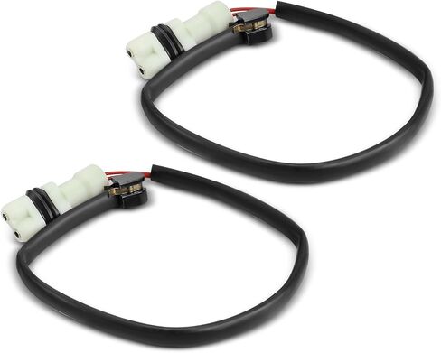 A-Premium Rear Driver and Passenger Brake Pad Wear Sensor Compatible with Porsche 944 1987 1988 1989, 2-PC Set - Replace# 94461221201, 94461221207 in Saudi Arabia