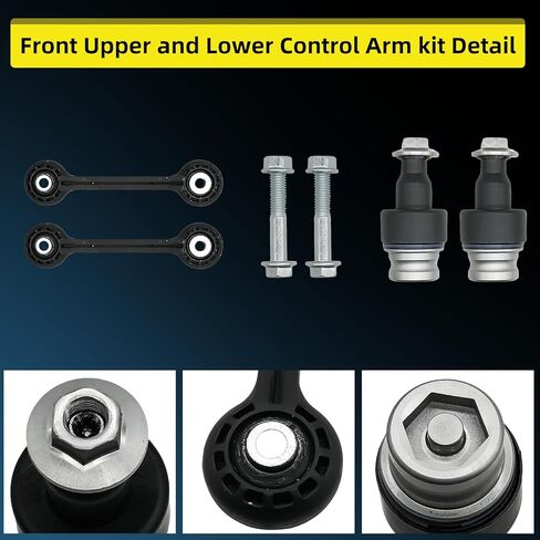8K0407505A Front Upper and Lower Control Arm kit Fits For Audi A4 A5 S5 A6 A7 Q5 RS5 RS7 S4 S6 SQ5,14PCS Front Control Arm Ball joint Suspension Kit in Kuwait