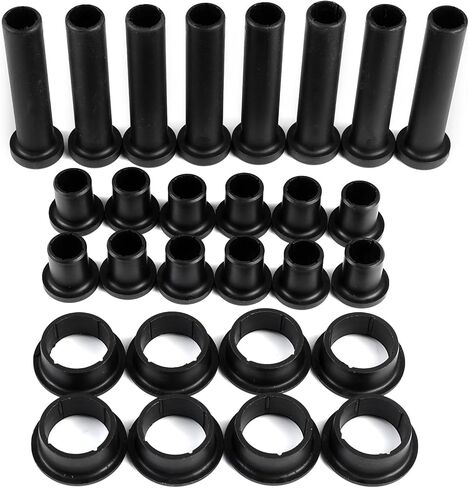 Complete 28-Piece Control Arm Bushing Kit (8 Lower + 20 A-Arm) - Compatible with 1996-2018 Polaris Sportsman 335 400 450 500 570 800, Replaces 5439270 5438895 in Kuwait