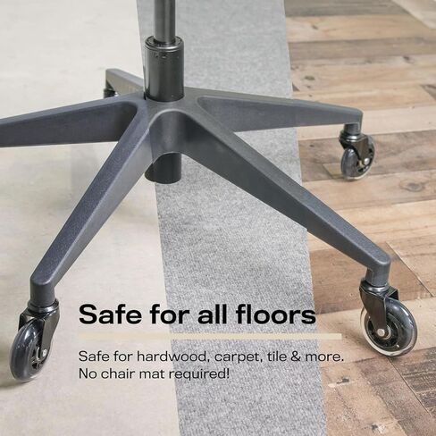 عجلات كراسي المكتب - عجلات مطاطية بديلة - عجلات مقاس 3 بوصات تناسب الجميع، عجلات كراسي شديدة التحمل، خالية من الضوضاء، تناسب 99% من الكراسي in Kuwait
