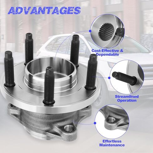 Rear Wheel Hub Bearing Assembly Compatible with Ford Edge 2007-2010 / Lincoln MKX 2007-2010# 512335, BR930636, BR930770 in Saudi Arabia