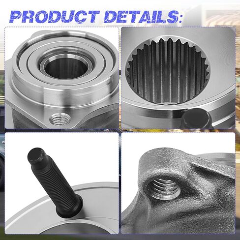Rear Wheel Hub Bearing Assembly Compatible with Ford Edge 2007-2010 / Lincoln MKX 2007-2010# 512335, BR930636, BR930770 in Saudi Arabia