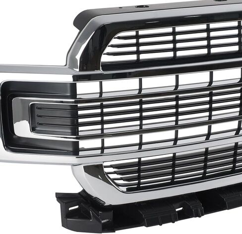 مناسبة للشبكة العلوية للمصد الأمامي البلاتيني الأبيض لسيارة Ford F-150 Limited 2018-2020 - قطعة بديلة JL3Z8200RA in Saudi Arabia