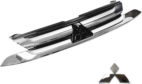 شبكة المصد الأمامي - Assy مع شعار متوافق مع Mitsubishi Outlander 2016-2018 - 7450A967, MI1200264 in Kuwait