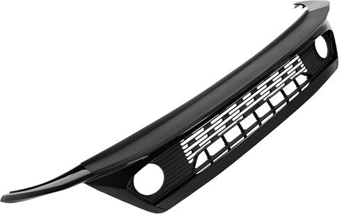 Lower Grille Compatible with 2019-2021 Kia Forte w/Daytime Running Lamp Holes Painted Black Front Bumper Grill Replacement for 86530M7020 KI1015113 in Kuwait