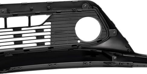 Lower Grille Compatible with 2019-2021 Kia Forte w/Daytime Running Lamp Holes Painted Black Front Bumper Grill Replacement for 86530M7020 KI1015113 in Kuwait